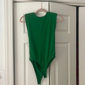 ZARA green body suit